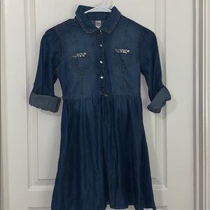 Justice Jean Dress **belt missing**